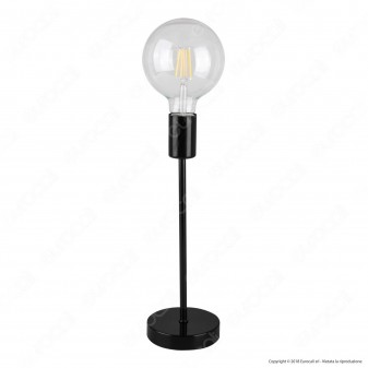 Airam Bot Lighting LIV Lampada da Tavolo con Portalampada per