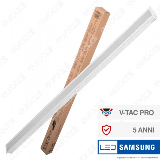 V-Tac PRO VT-7-41 Lampada LED a Incasso Linear Light 40W Chip Samsung