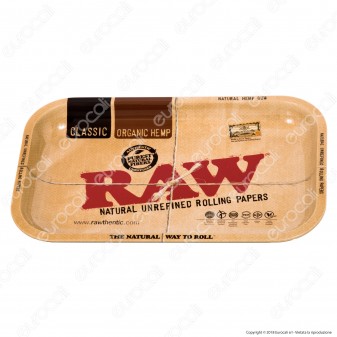 Raw Rolling Tray Vassoio di Rollaggio in Metallo