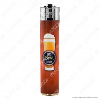 Atomic Festival Accendino Maxi Ricaricabile Fantasia Fresh Beer- Box da 48 Accendini