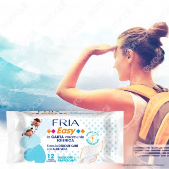 Fria Salviette Umidificate Easy Pocket Carta Igienica - 12 Salviettine