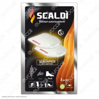 Scaldì Plantari Scaldapiedi Adesivi - 10 Bustine autoriscaldanti