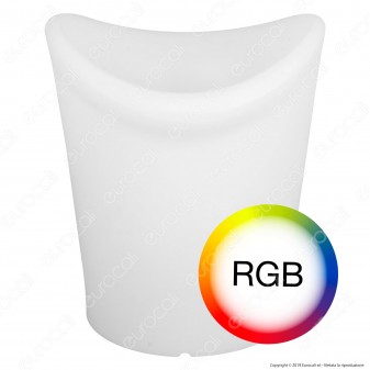 V-Tac VT-7806 Lampada LED Ice Bucket Multicolor RGB LED 3W Ricaricabile con Telecomando IP54 - SKU 40191