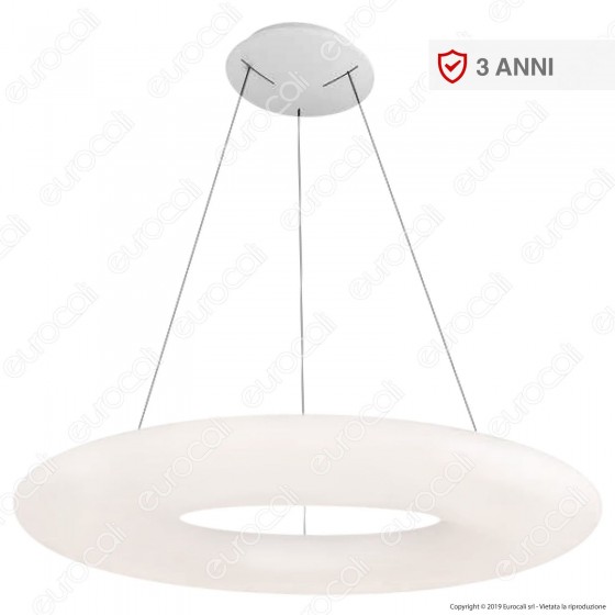 V-Tac VT-7910 Lampadario LED a Sospensione 105W Bianca Forma V-Tac VT-7910 Lampadario LED a Sospensione 105W Bianca Forma