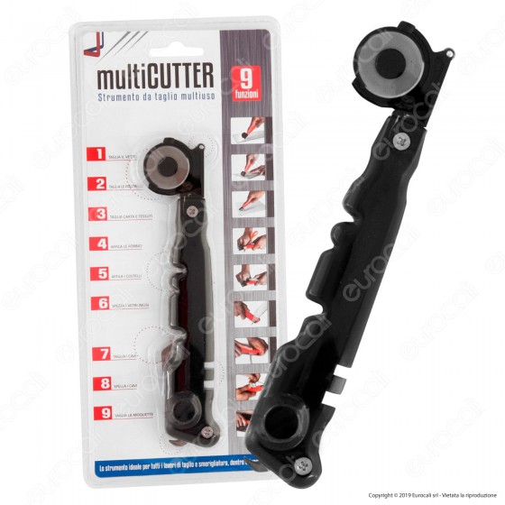 Intergross Multicutter Strumento da Taglio Multiuso con 9 Funzioni Intergross Multicutter Strumento da Taglio Multiuso con 9 Funzioni