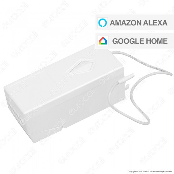 V-Tac VT-5130 Ricevitore Wireless per App V-Tac Smart con Supporto per Amazon Alexa e Google Home - SKU 8459 V-Tac VT-5130 Ricevitore Wireless per App V-Tac Smart con Supporto per Amazon Alexa e Google Home - SKU 8459