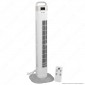 V-Tac VT-5536 Tower Fan 36 Inches con Display per la Temperatura e Telecomando - SKU 7900