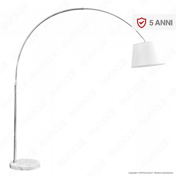 V-TAC VT-7451 Piantana in Metallo con Portalampada per Lampadine E27 Colore Bianco - SKU 8565 V-TAC VT-7451 Piantana in Metallo con Portalampada per Lampadine E27 Colore Bianco - SKU 8565