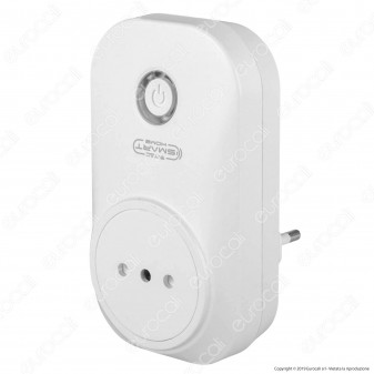 V-Tac Smart VT-5148 Spina Wi-Fi Intelligente 10A 2P - SKU 8470