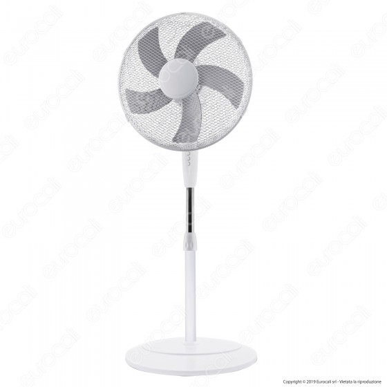 CFG Bianco 40 Ventilatore a Piantana 40 cm - Mod. EV073 CFG Bianco 40 Ventilatore a Piantana 40 cm - Mod. EV073