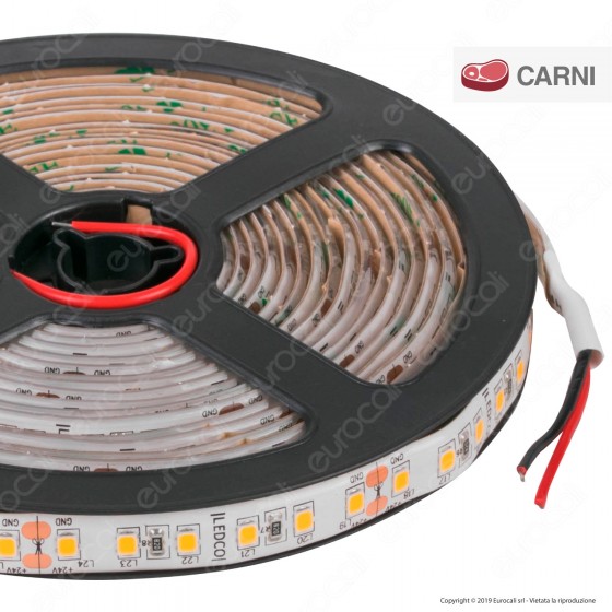 LEDCO Striscia LED 2835 Monocolore 120 LED/metro 24V IP65 per LEDCO Striscia LED 2835 Monocolore 120 LED/metro 24V IP65 per