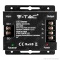 V-Tac VT-5115 Controller Dimmer per Strisce LED con Telecomando 3x A - SKU 2590