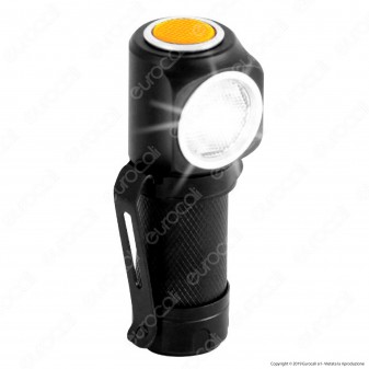 Velamp STAK Torcia LED Headlight Multifunzione Ricarica USB - Torcia Frontale - mod. ST426