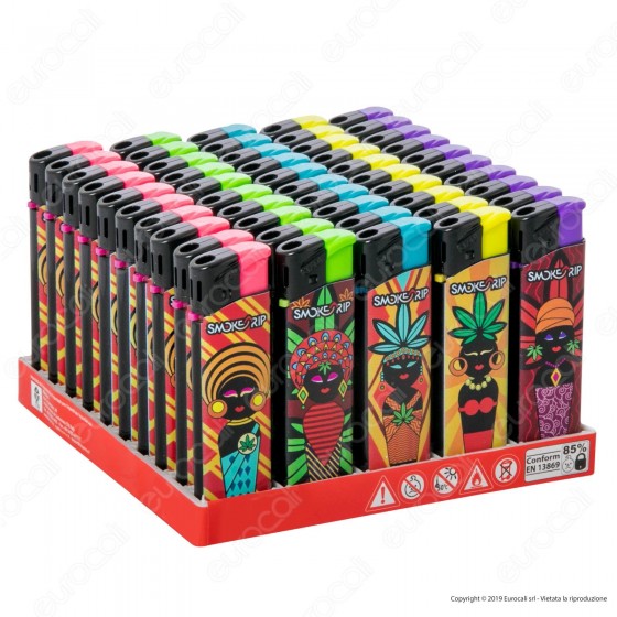 SmokeTrip Accendini Elettronici Ricaricabili Fantasia African Batik - SmokeTrip Accendini Elettronici Ricaricabili Fantasia African Batik -