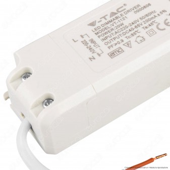 V-Tac Driver per Lampadine LED AR111 20W Dimmerabile - SKU 11140