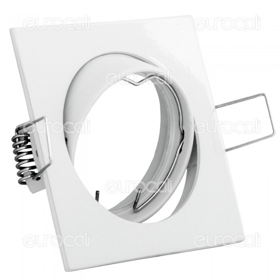 Kanlux NAVI CTX-DT10-W Portafaretto Orientabile Quadrato da Incasso Kanlux NAVI CTX-DT10-W Portafaretto Orientabile Quadrato da Incasso