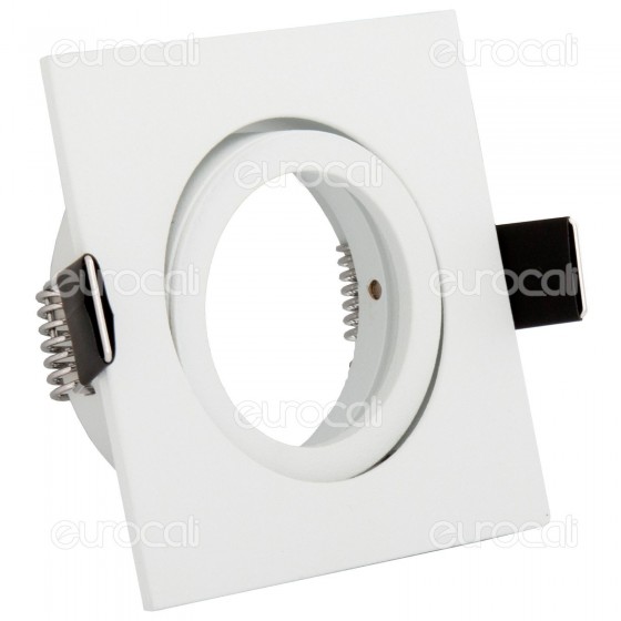 Kanlux DALLA CT-DTL50-W Portafaretto Orientabile Quadrato da Incasso Kanlux DALLA CT-DTL50-W Portafaretto Orientabile Quadrato da Incasso