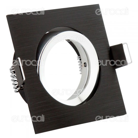 Kanlux GWEN CT-DTL50-B Portafaretto Orient. Quadrato da Incasso per Kanlux GWEN CT-DTL50-B Portafaretto Orient. Quadrato da Incasso per