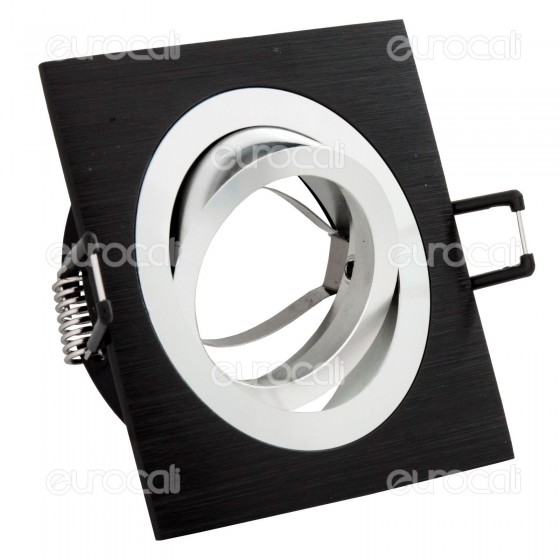 Kanlux SEIDY CT-DTL50-B Portafaretto Orientabile Quadrato da Incasso Kanlux SEIDY CT-DTL50-B Portafaretto Orientabile Quadrato da Incasso