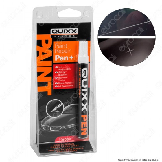 Quixx System Paint Repair Pen + Penna per Riparazioni Vernice Auto Quixx System Paint Repair Pen + Penna per Riparazioni Vernice Auto