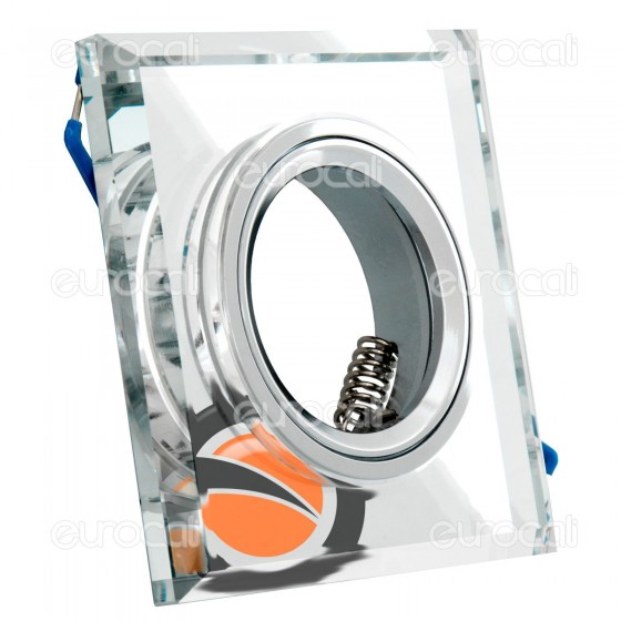 Kanlux MORTA CT-DSL50-SR Portafaretto Quadrato da Incasso per Kanlux MORTA CT-DSL50-SR Portafaretto Quadrato da Incasso per