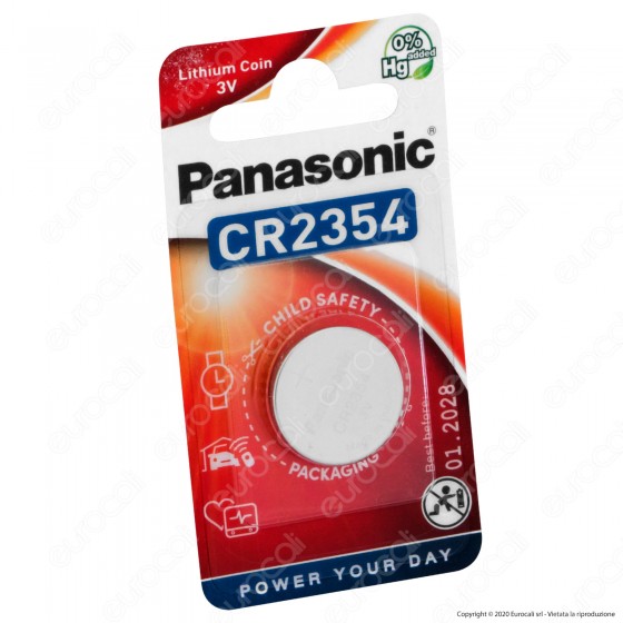 Panasonic Lithium CR2354 / 5BP al Litio Pila 3V - Blister 1 Batteria Panasonic Lithium CR2354 / 5BP al Litio Pila 3V - Blister 1 Batteria