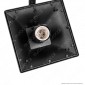 V-Tac VT-847 Lampione Portalampada Nero per 2 Lampadine E27 da