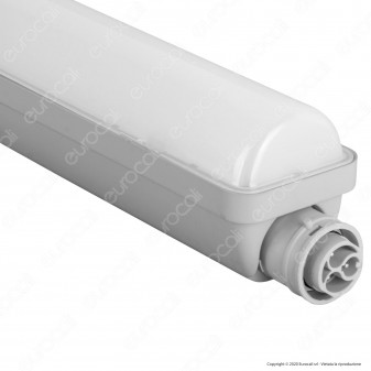 Wiva Tubo LED Plafoniera 30W mod. Niagara Lampadina 120cm