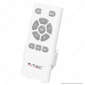 V-Tac VT-6055-3 Ventilatore da Soffitto 35W con Lampada LED 15W 3in1