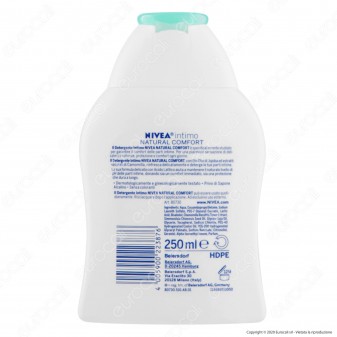 Nivea Detergente Intimo Natural Comfort con Olio di Jojoba e Acido