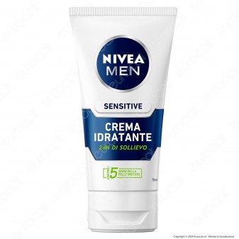 Nivea Men Sensitive Crema Idratante - Confezione da 75ml