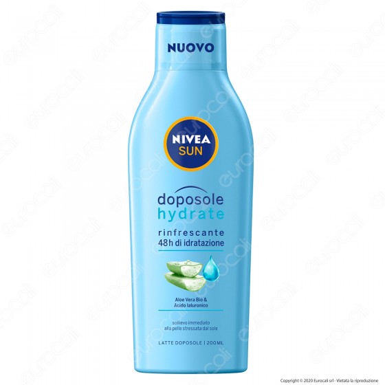 Nivea Sun Latte Doposole Hydrate Rinfrescante Idratante con Aloe Vera Nivea Sun Latte Doposole Hydrate Rinfrescante Idratante con Aloe Vera