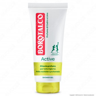 Borotalco Gel Doccia Active Cedro & Lime - Flacone da 200ml