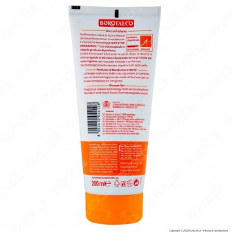 Borotalco Gel Doccia Active Mandarino e Neroli - Flacone da 200ml