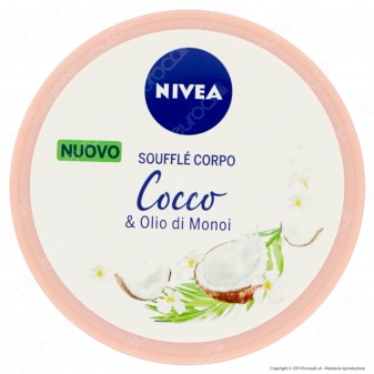 Nivea Soufflé Corpo Crema Idratante al Cocco e Olio di Monoi -