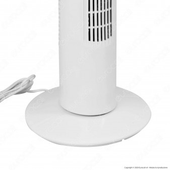 V-Tac VT-4538 Tower Fan Ventilatore 45W Torretta da Terra Colore