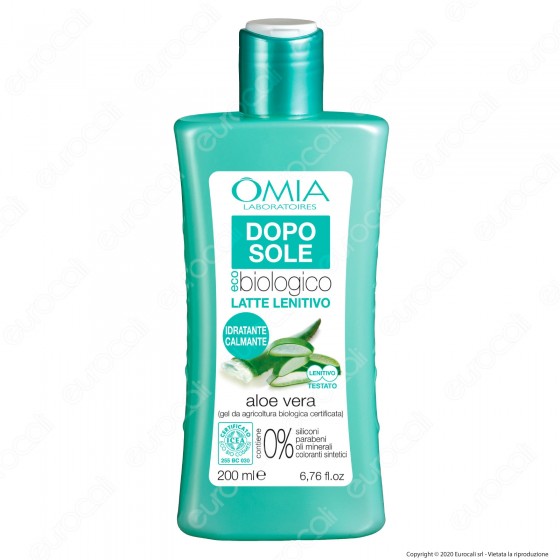 Omia Doposole Ecobiologico Latte Lenitivo Idratante e Calmante Adulti Omia Doposole Ecobiologico Latte Lenitivo Idratante e Calmante Adulti