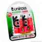 Uniross Pile Ricaricabili Hybrio D / HR20 Ni-MH 1,2V 2900mAh -