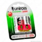 Uniross Pile Ricaricabili Hybrio C / HR14 Ni-MH 1,2V 2900mAh -