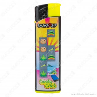 SmokeTrip Accendini Elettronici Ricaricabili Fantasia Candy Crack -