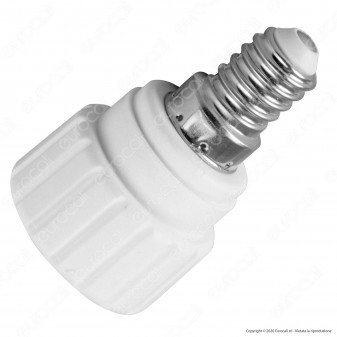 LED Line Adattatore per Lampadine da E14 a GU10 - mod. 242069