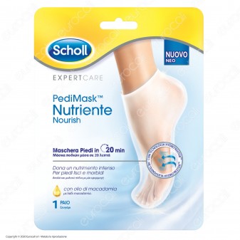 Scholl Expertcare Pedimask Maschera Piedi Nutriente con Olio di