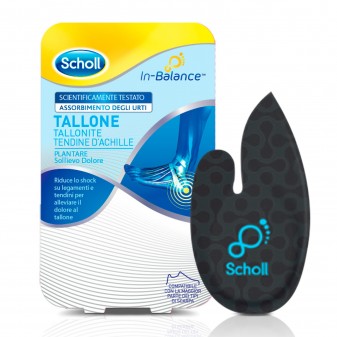 Scholl Plantare per Sollievo Dolore Tallone - Taglia S / M / L