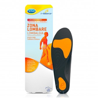 Scholl Plantare Sollievo Dolore Zona Lombare - Taglia S / M / L