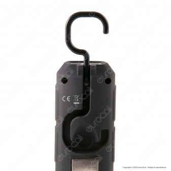 Velamp IS404 Lampada da Lavoro 1+8 LED Multifunzione - mod.IS404