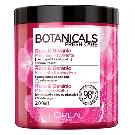 L'Oréal Paris Botanicals Fresh Care Maschera Ravvivante con Rosa e L'Oréal Paris Botanicals Fresh Care Maschera Ravvivante con Rosa e