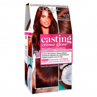 L'Oréal Casting Crème Gloss Trattamento Colorante 415 Marron Glacé