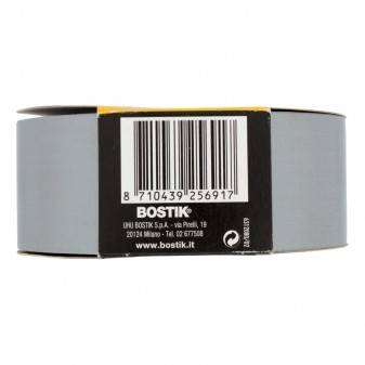 Bostik Grizzly Tape Nastro Grigio Telato in PE Impermeabile - 25 Metri