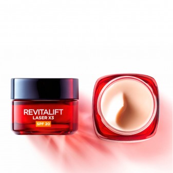 L'Oréal Paris Revitalift Laser X3 Trattamento Profondo Anti-Età SPF20