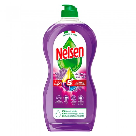 Nelsen Detersivo Liquido Extra Sgrassante 5 Azioni all'Aceto e Nelsen Detersivo Liquido Extra Sgrassante 5 Azioni all'Aceto e